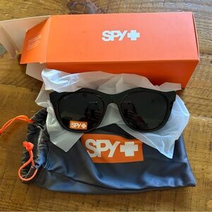 SPY Optic Boundless Sunglasses Black with Gray Lenses